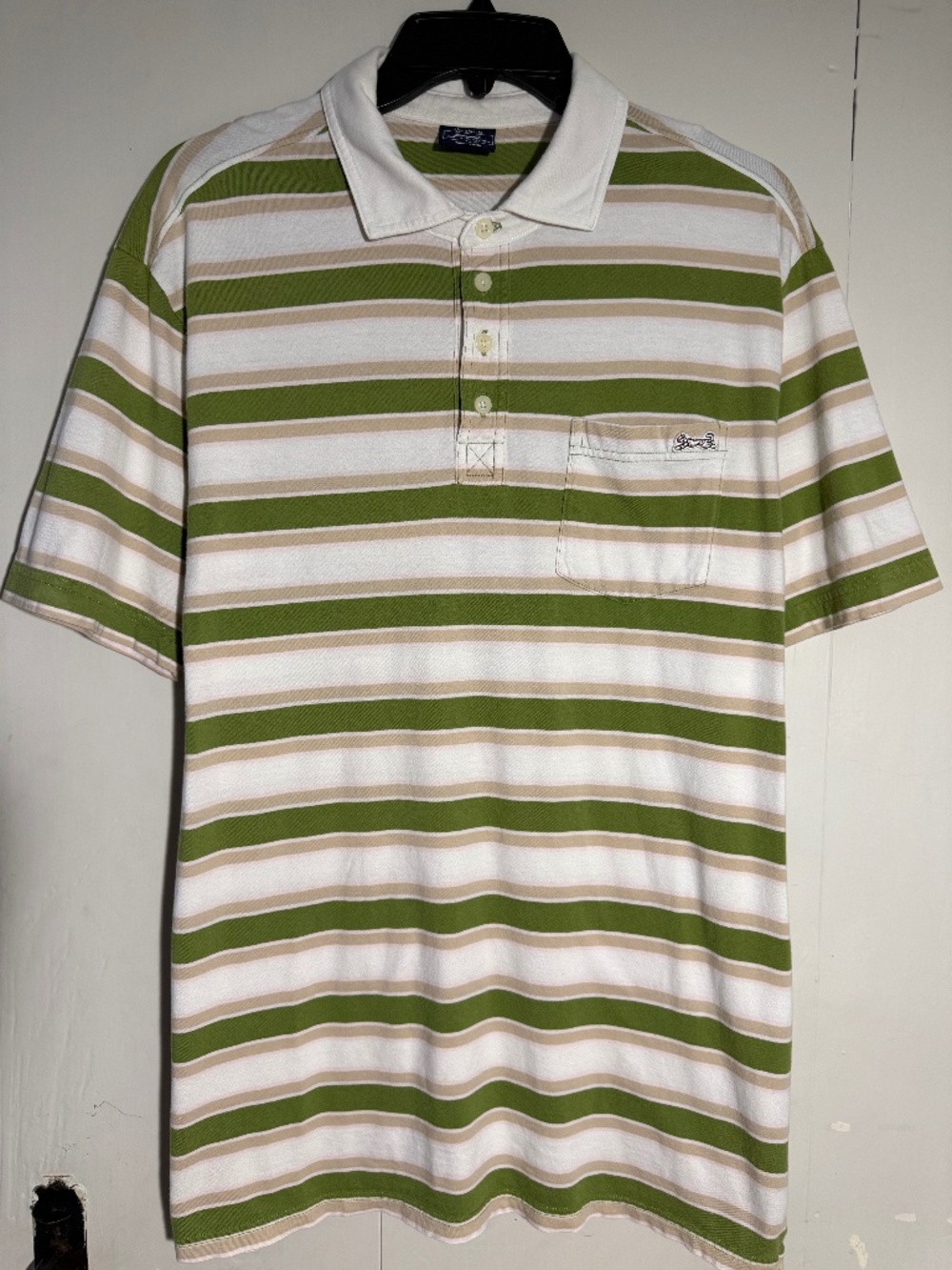 Men’s LeTigre vintage polo size L